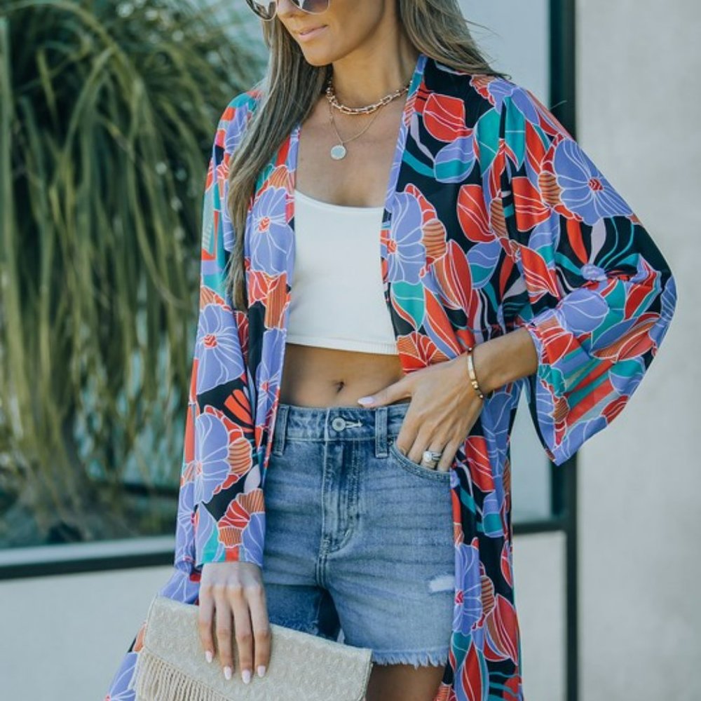 Floral Kimono